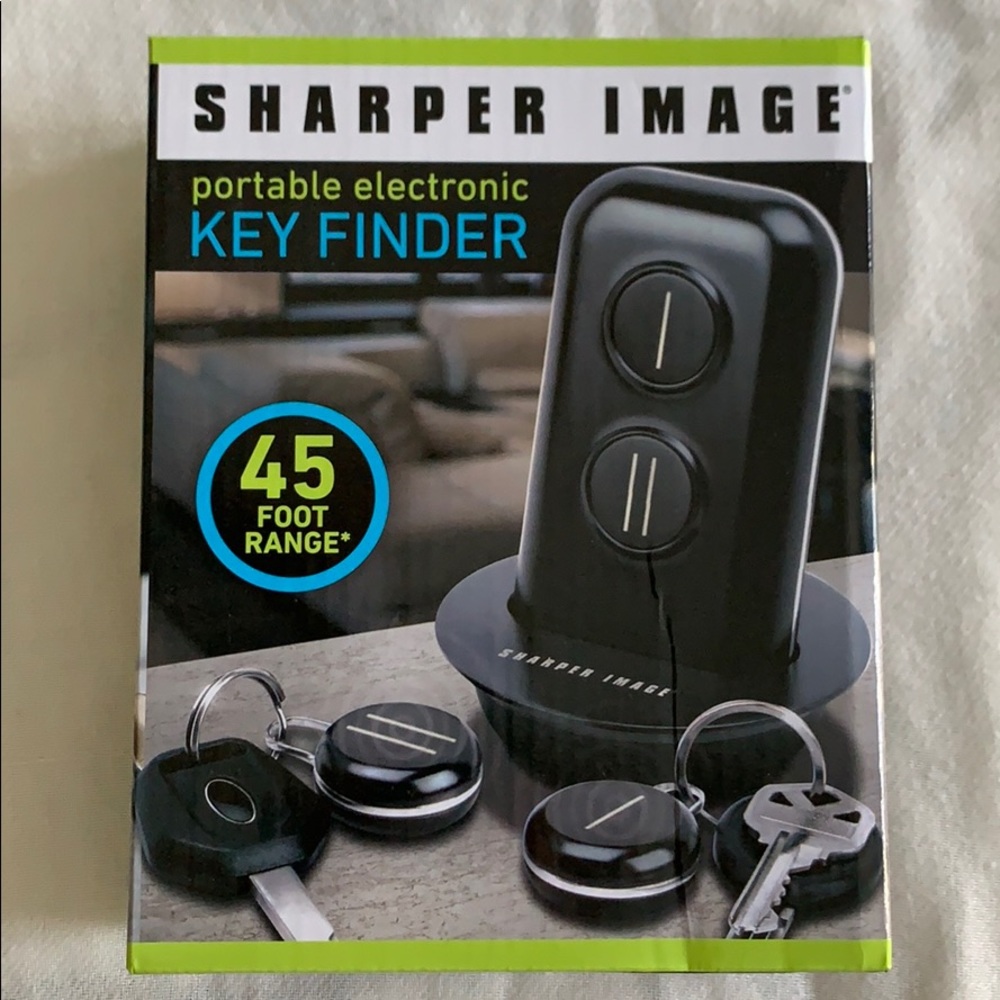 NWT Sharper Image Electronic Key Finder